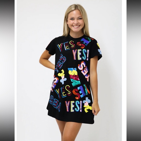 NWT - S Queen of Sparkles YES Dress - Picture 2 of 3